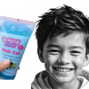 Boys Hair Gel 8 oz – Strong Hold Styling Gel for Toddlers & Kids